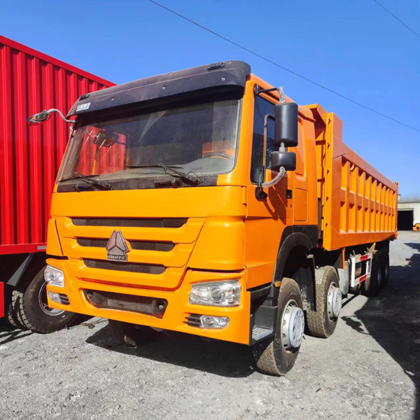 TIANMU-TM375  HOWO 375 8X4 Fuel Steel Plate Suspension Manual （Orange model） - Image 2