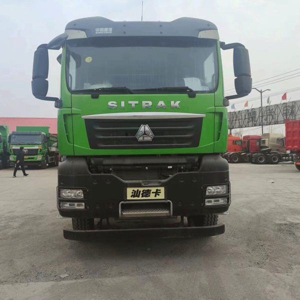 TIANMU-Y1054  SITARK G7 6X4 Dump Truck Fuel Steel Plate Suspension Manual Transmission
