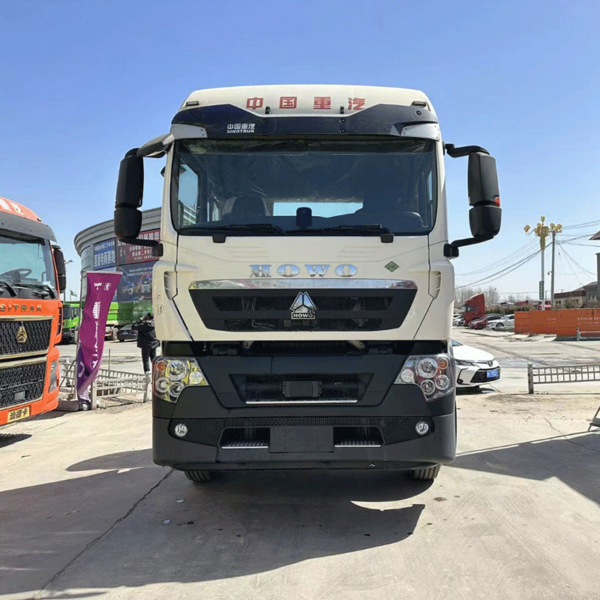 TIANMU-K1008  HOWO TX 6X4 LNG steel plate suspension manual transmission