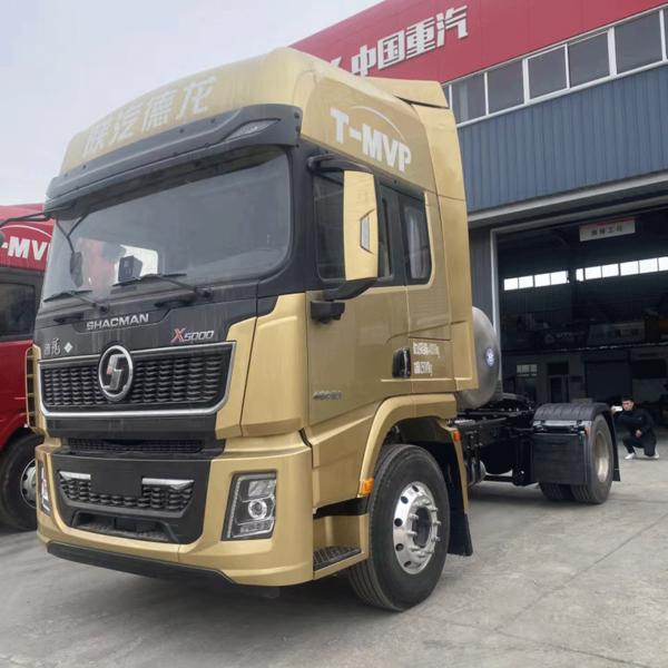 TIANMU-M1075  Shacman Truck Tractor Heads Shacman X5000 4X2 375HP 4X2 Trailer Head Tractor  6 Wheel Tractor For Sale - Image 2