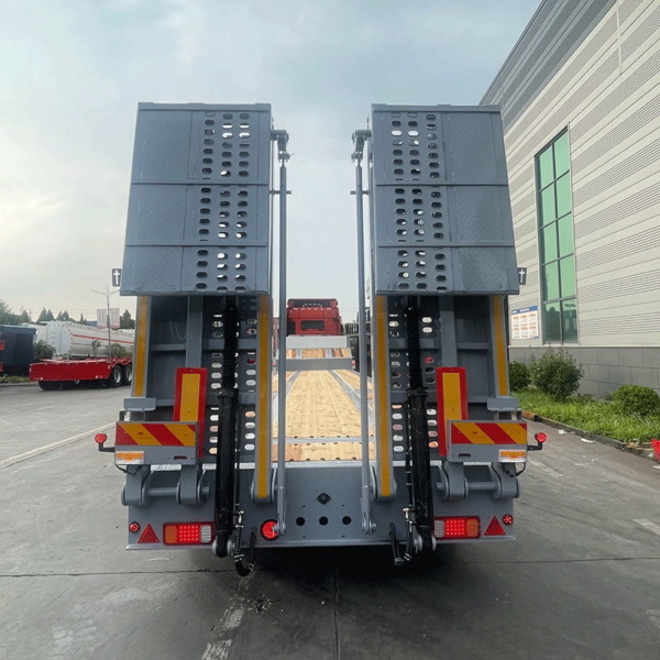 TIANMU-BG006  Customized Hydraulic Ladder Hook Machine Low Bed Semi Trailer - Image 3