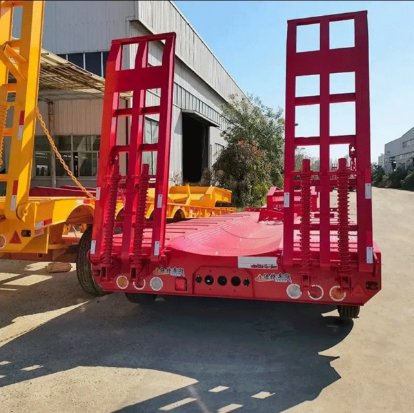 TIANMU-BG005  Second Hand Low Bed Construction Machinery Semi-Trailer - Image 3